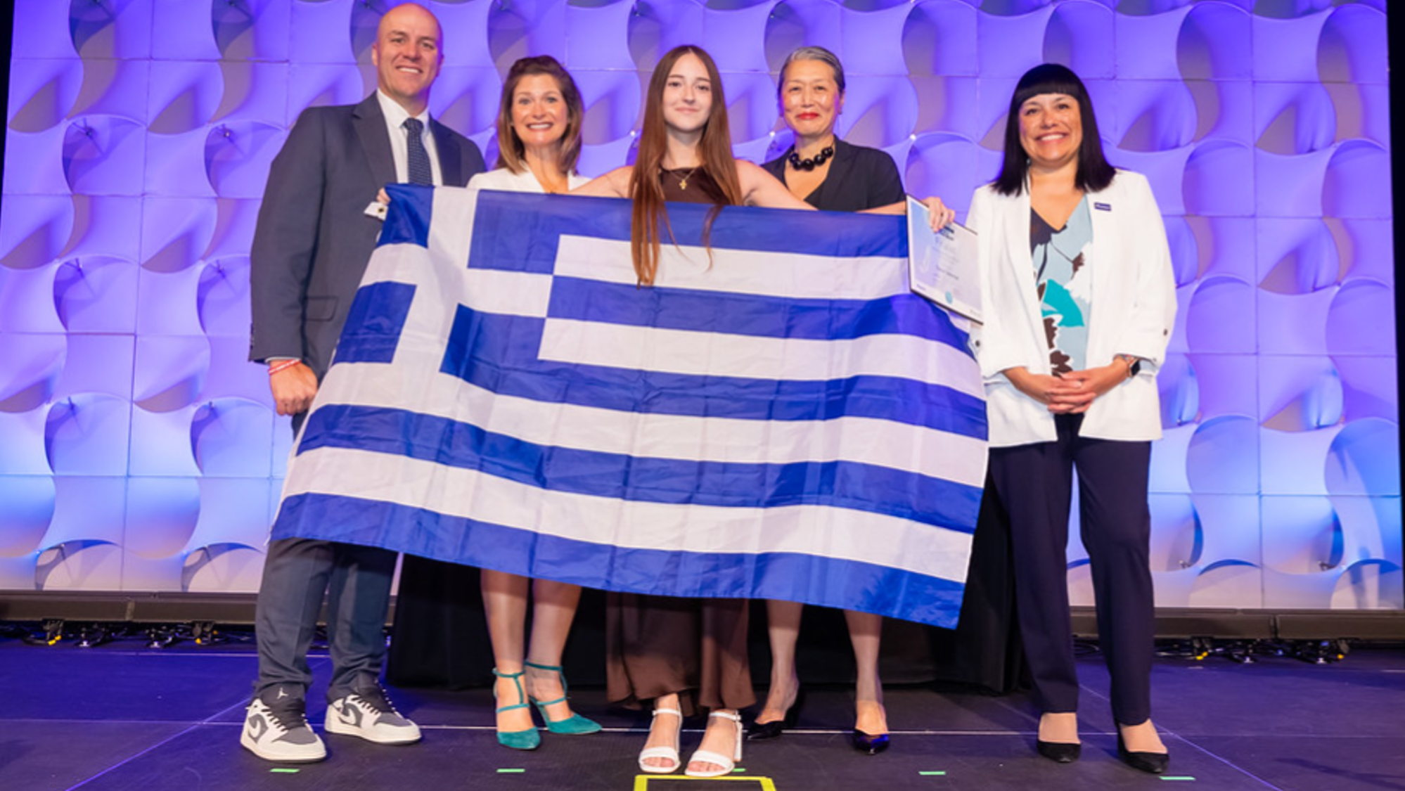 Η Δανάη Τσελεμπή στον Παγκόσμιο Τελικό PowerPoint 2026