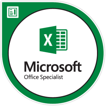 Κονκάρδα Microsoft Office Specialist για Excel