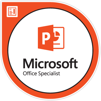 Κονκάρδα Microsoft Office Specialist για PowerPoint